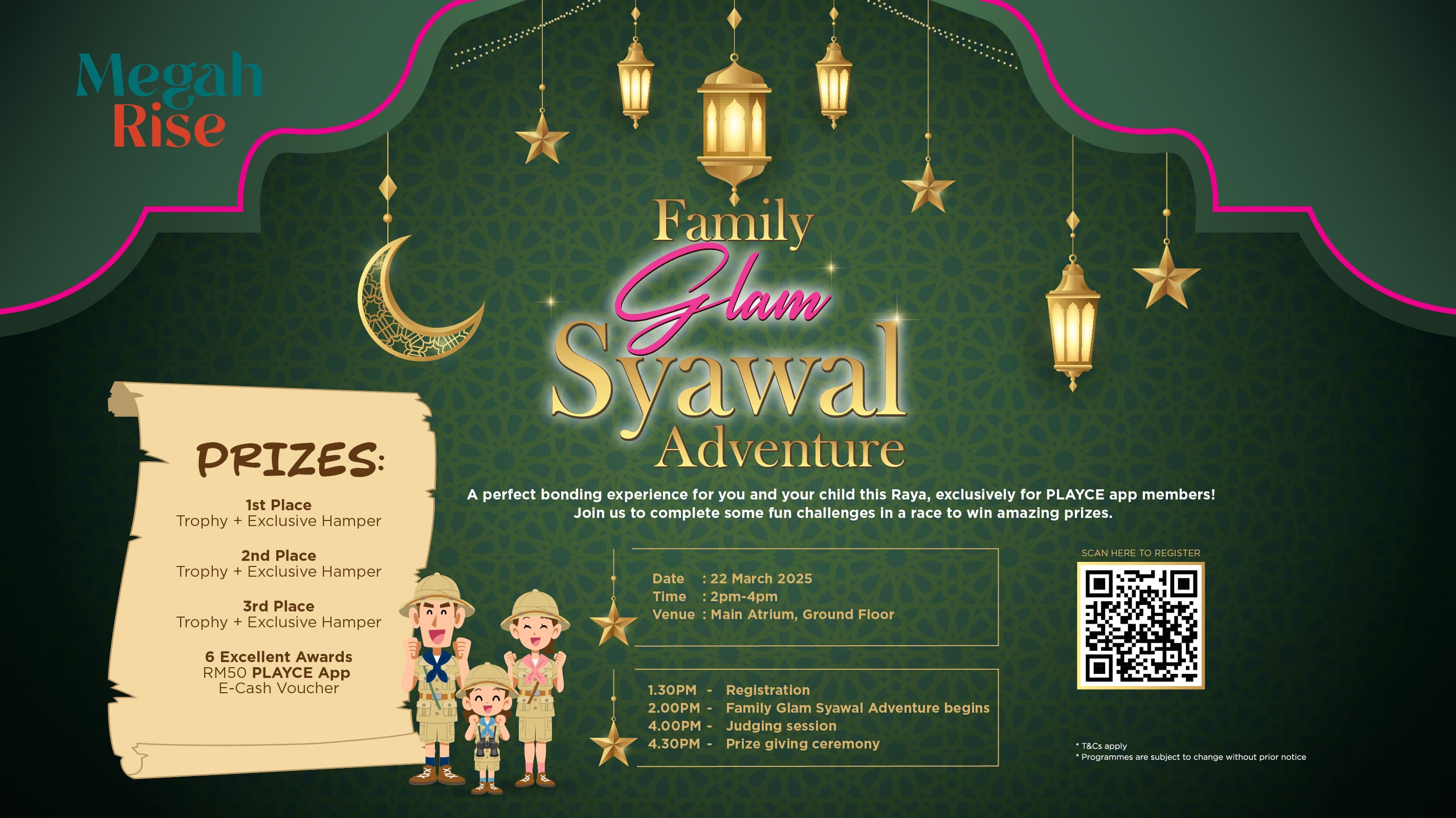family glam syawal adventure