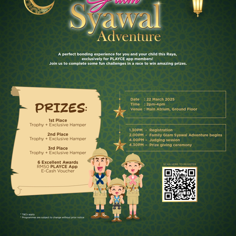 Family Glam Syawal Adventure